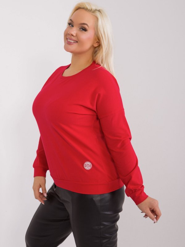 Bluzka-RV-BZ-9258.22-czerwony rozmiar - ONE SIZE