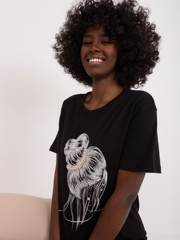T-shirt-PM-TS-7503.84-czarny rozmiar - S