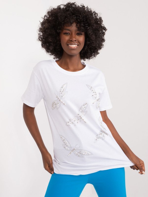 T-shirt-PM-TS-7674.49-biały rozmiar - S