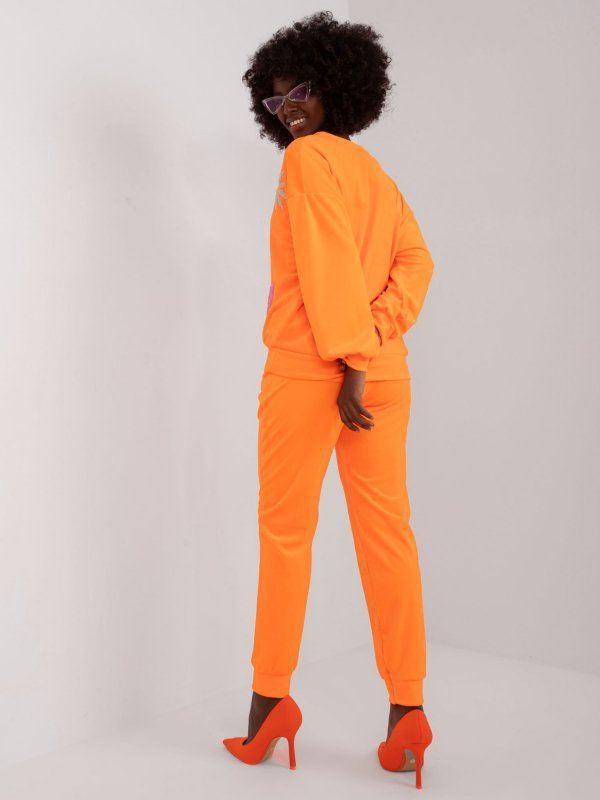 Komplet-DHJ-KMPL-8655.05-fluo pomarańczowy rozmiar - ONE SIZE
