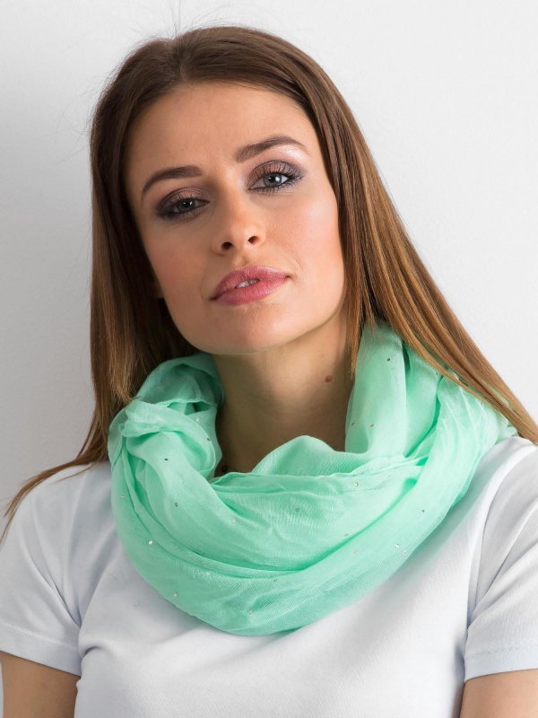 Chustka-AT-CH-14555.34P-mietowy rozmiar - ONE SIZE