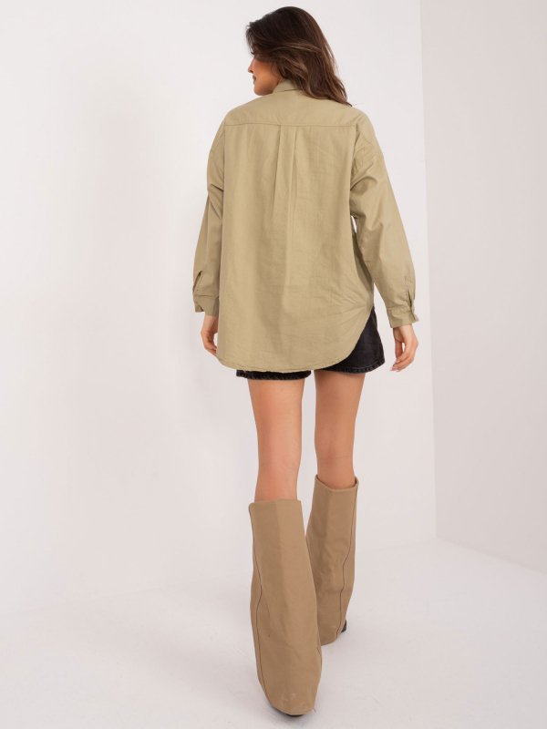Koszula-BP-KS-1026-1.19-khaki rozmiar - M