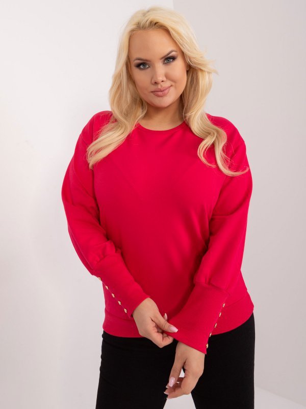 Bluzka-RV-BZ-9227.33X-czerwony rozmiar - ONE SIZE