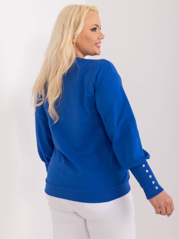 Bluzka-RV-BZ-9227.33X-kobaltowy rozmiar - ONE SIZE