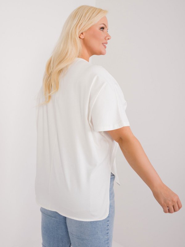 Bluzka-FA-BZ-9178.30-ecru rozmiar - ONE SIZE