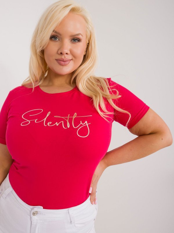T-shirt-RV-TS-9480.85-czerwony rozmiar - ONE SIZE