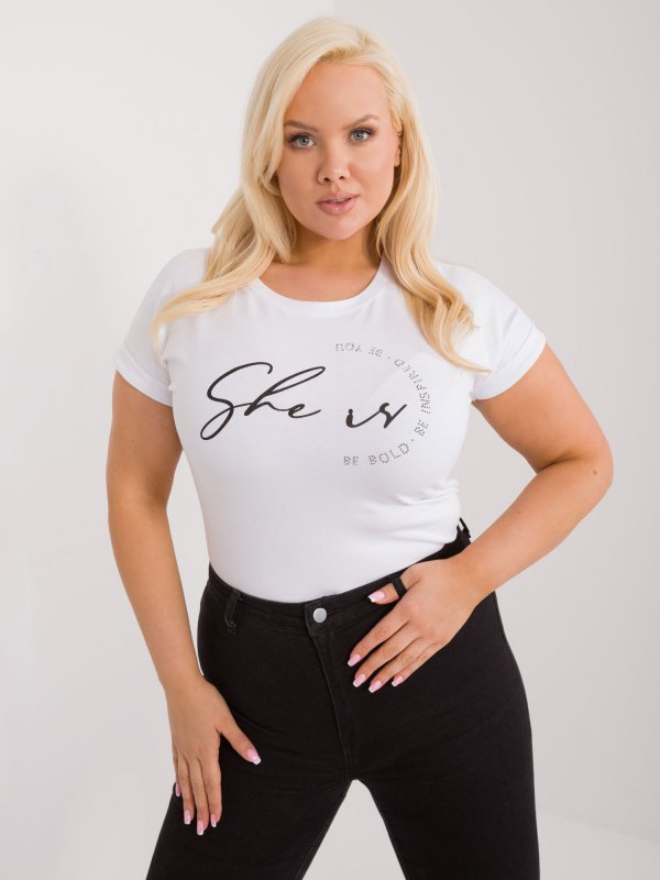 T-shirt-RV-TS-9476.25-biały rozmiar - ONE SIZE