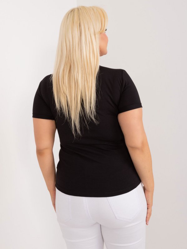 T-shirt-RV-TS-9481.60-czarny rozmiar - ONE SIZE