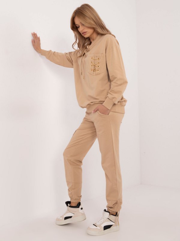 Komplet-CLM-KMPL-1278.08P-camelowy rozmiar - XL