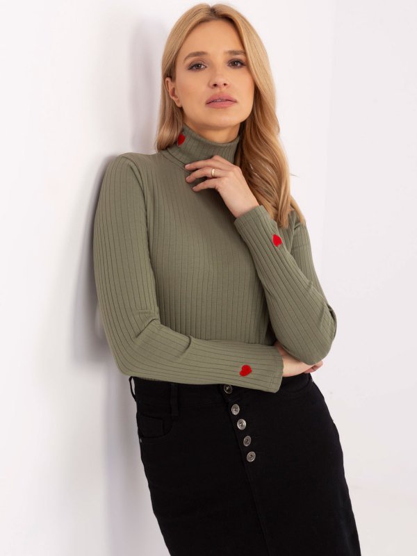 Bluzka-RV-BZ-A319.06P-khaki rozmiar - ONE SIZE