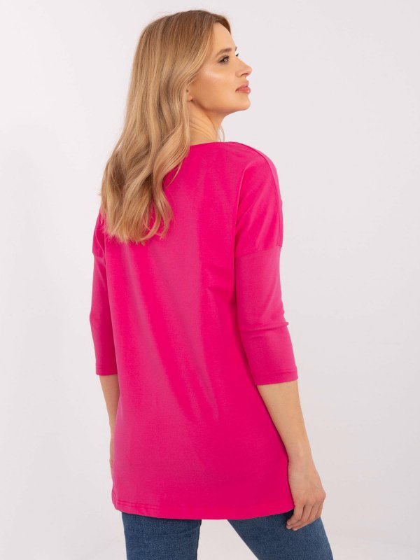 Bluzka-CLM-BZ-0052.37-fuksjowy rozmiar - S