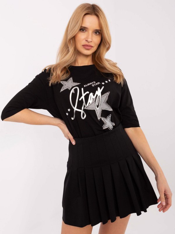 Bluzka-CLM-BZ-0016.84-czarny rozmiar - XL