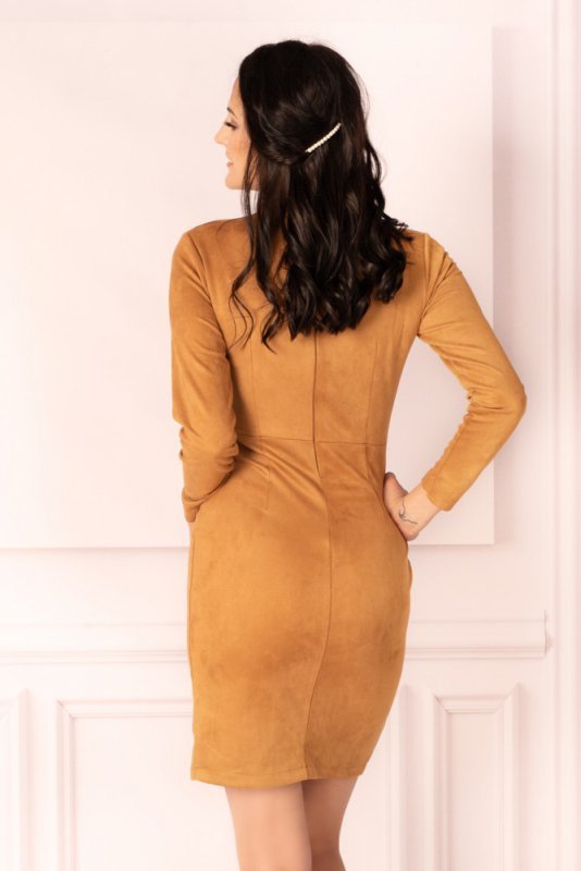 Sukienka Arwena Camel rozmiar - XL