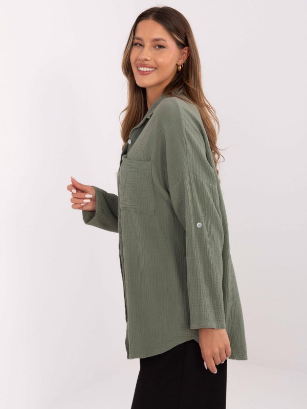 Koszula-MO-KS-9368.98-khaki rozmiar - ONE SIZE