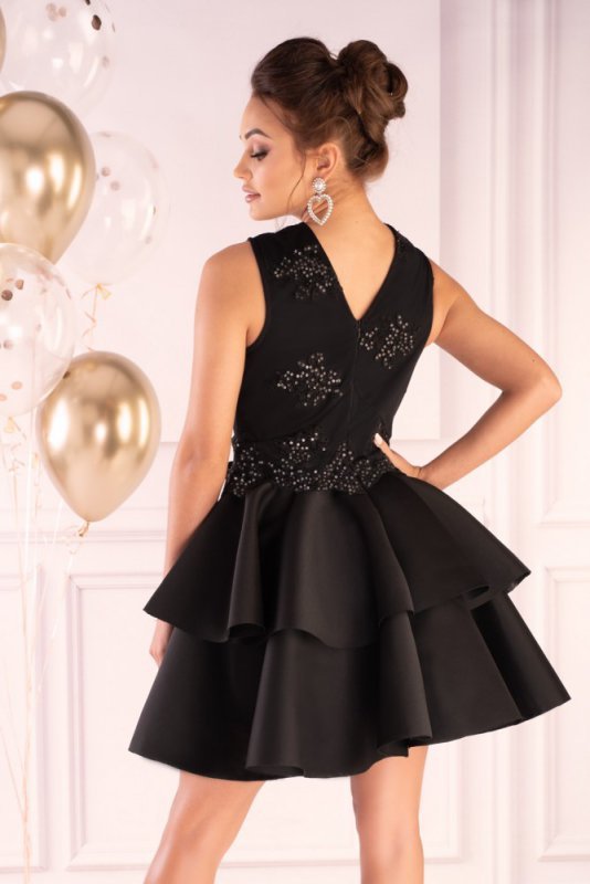 Sukienka Karieela Black 90543 rozmiar - L