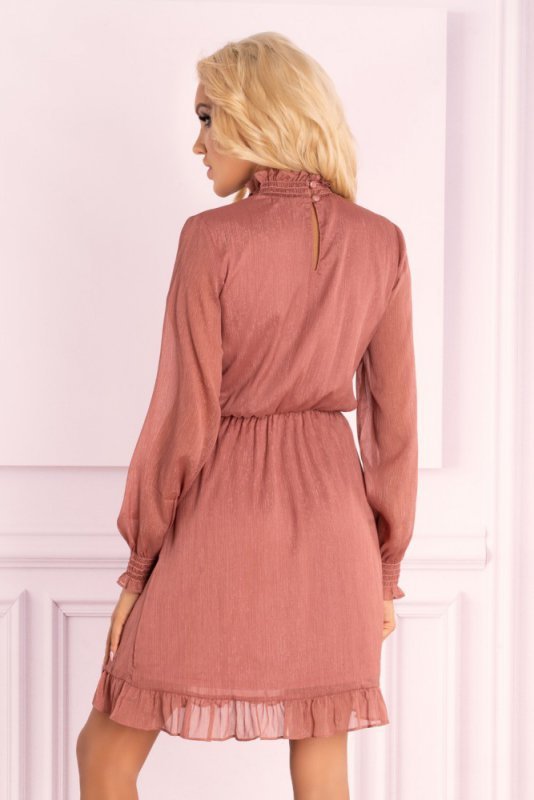 Sukienka Collya Dusty Rose F19-D73 rozmiar - 2XL