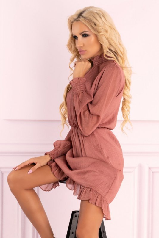 Sukienka Collya Dusty Rose F19-D73 rozmiar - 2XL