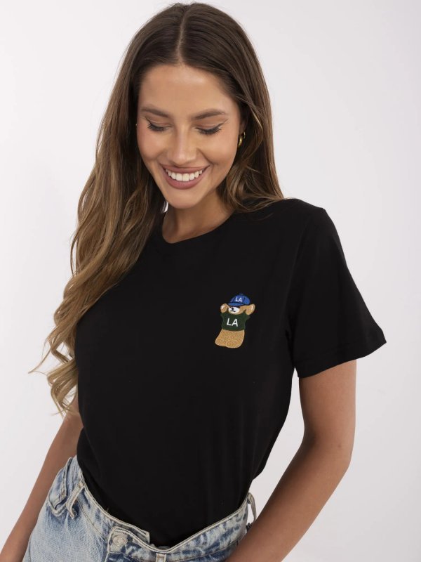 T-shirt-CLM-TS-1663.96-czarny rozmiar - M