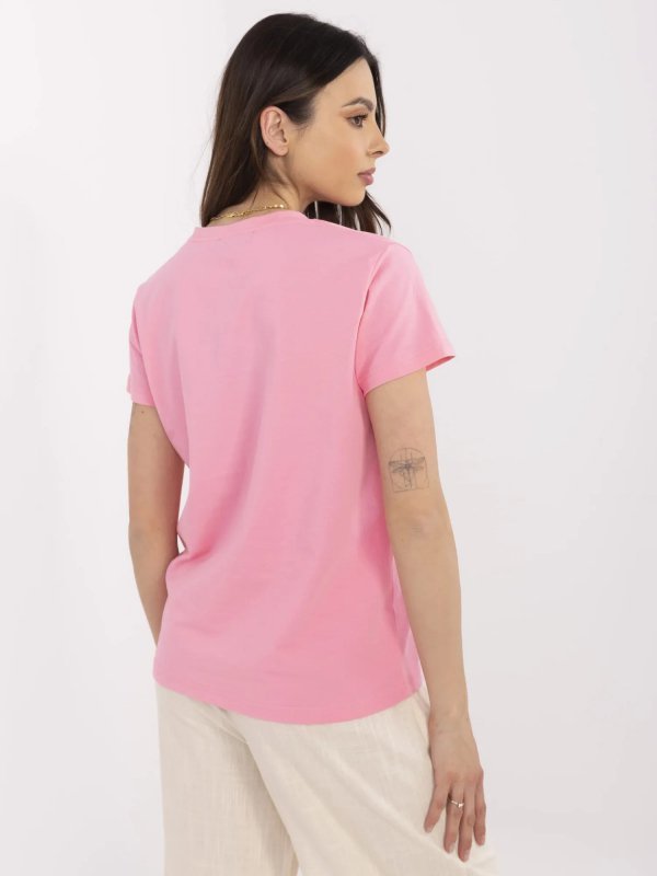 T-shirt-CLM-TS-1640.87-różowy rozmiar - XL