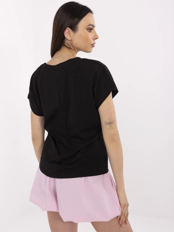 T-shirt-CLM-TS-1727.90-czarny rozmiar - M