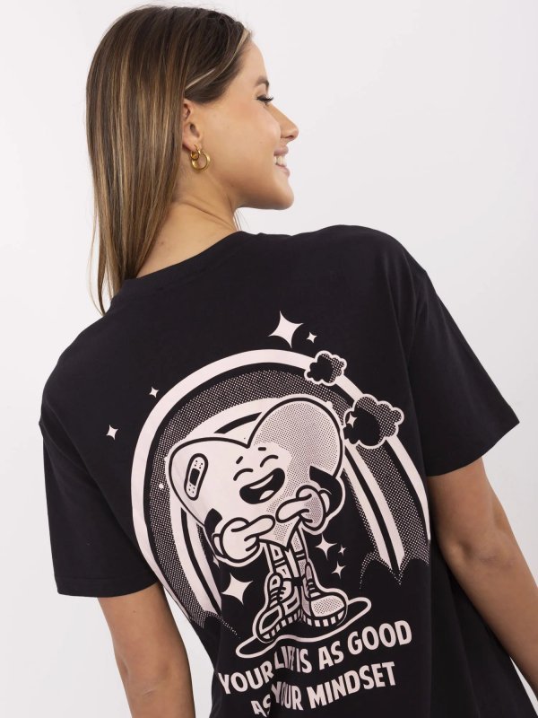 T-shirt-D12022AC02645I-ciemny szary rozmiar - XL