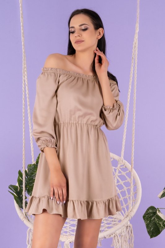 Sukienka Rimiama Mocca D142 rozmiar - L