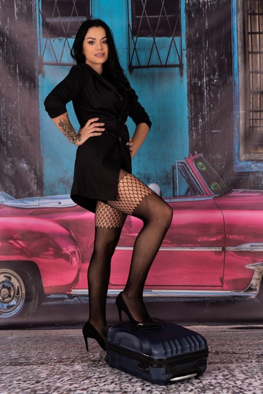 Rajstopy Anann LC 17083 Black Czarny LivCo Corsetti Fashion rozmiar - S/L