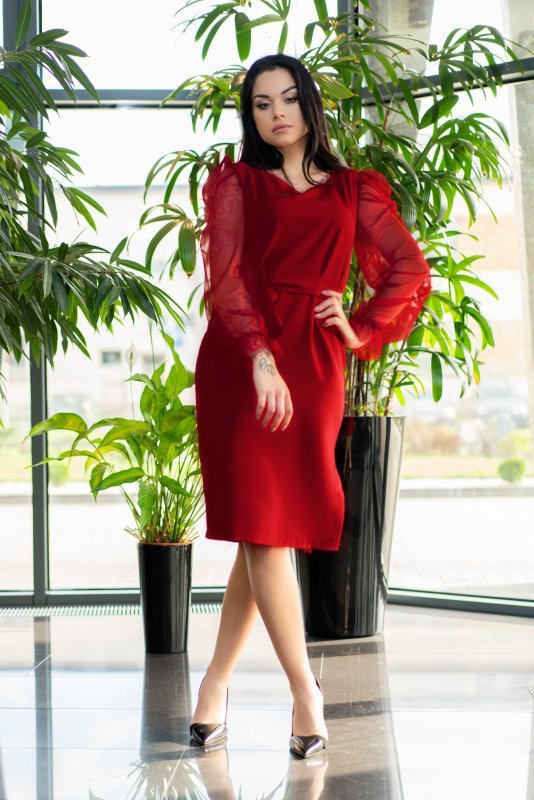 Sukienka Ereve Red D08 rozmiar - M
