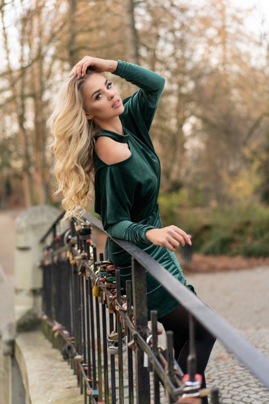 Sukienka Milona Dark Green 0112 rozmiar - S