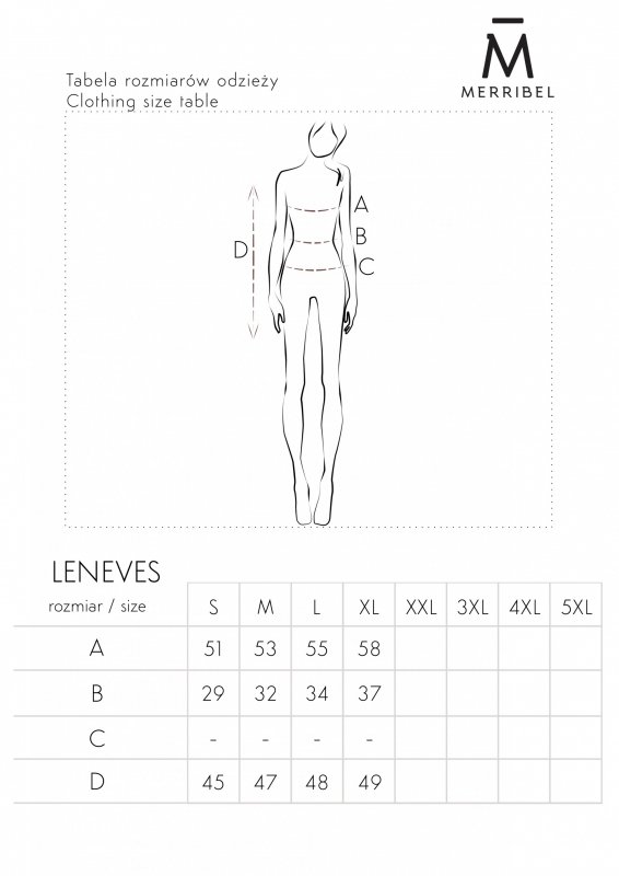 Dres Leneves Powder D05 rozmiar - XL