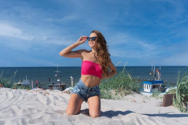 Bluzka Sommertop Pink rozmiar - S/M