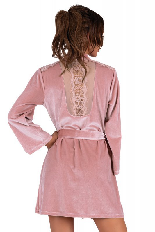 Szlafrok Nolesan Intennse Collection Pink Różowy LivCo Corsetti Fashion rozmiar - L/XL