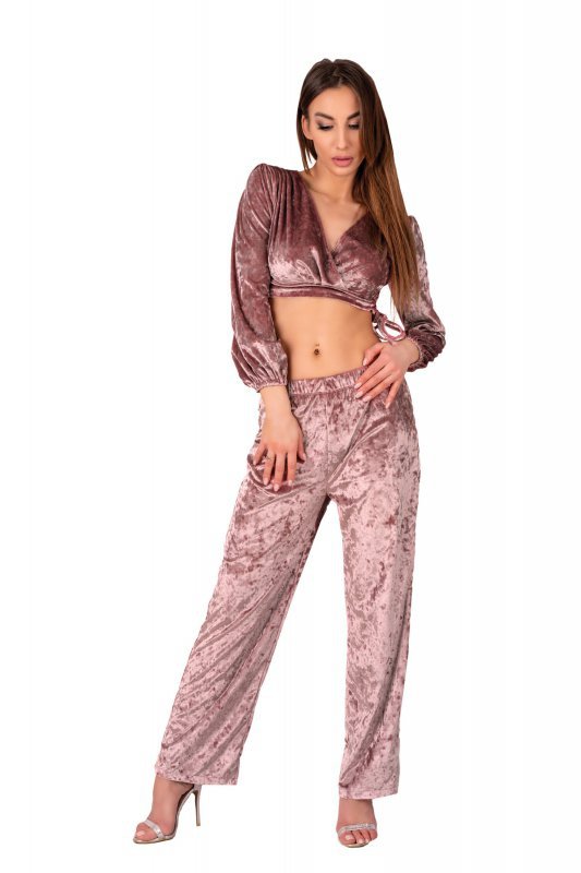 Zmysłowy komplet Setisa różowy / pink LivCo Corsetti Fashion rozmiar - L/XL