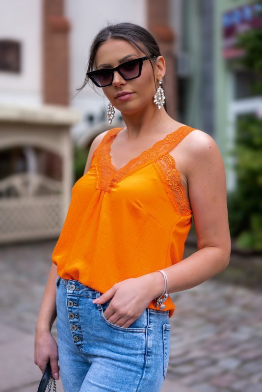 Bluzka Kefaloni Orange rozmiar - ONE SIZE