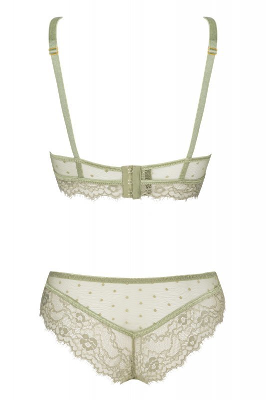 Zmysłowy komplet Pine Khaki LivCo Corsetti Fashion rozmiar - L/XL