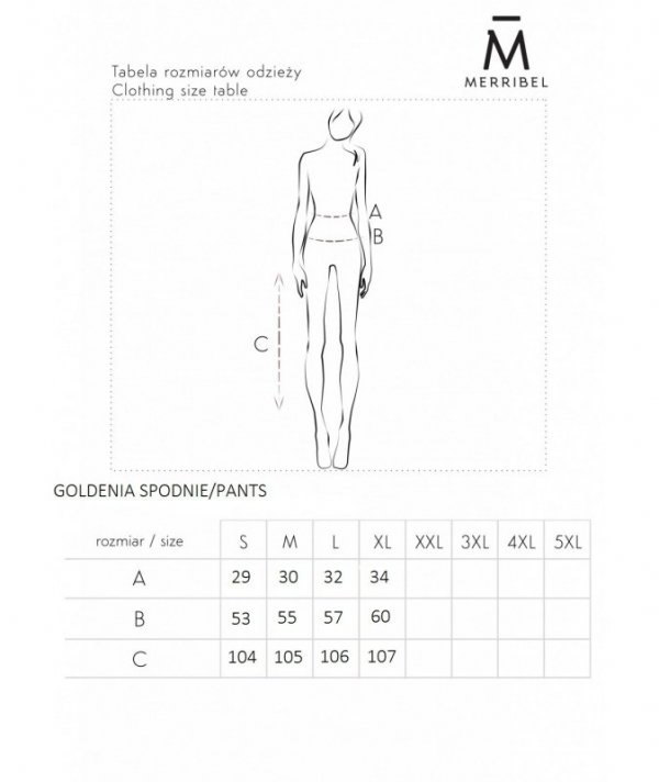 Goldenia Beige/Beżowy welurowy komplet dresowy zapinany na zamek Merribel rozmiar - XL