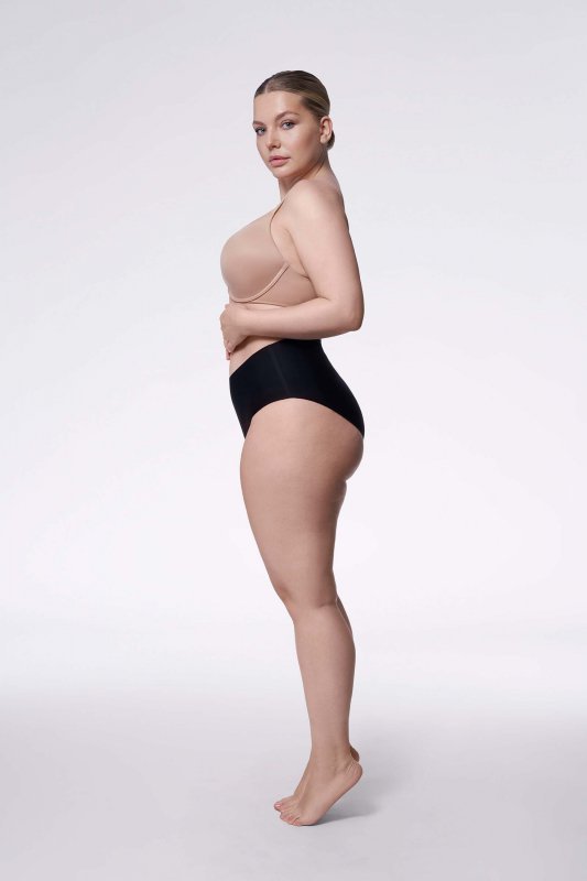 Figi 571 Panty Maxi Czarne