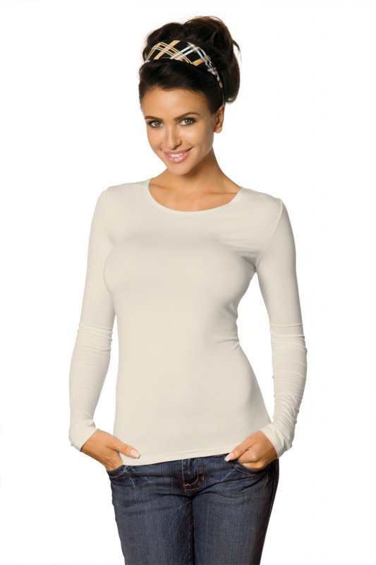 Babell Bluzka Manati długi rękaw beżowa