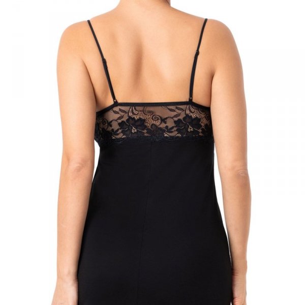 Donna Koszula nocna Jasmine long czarna