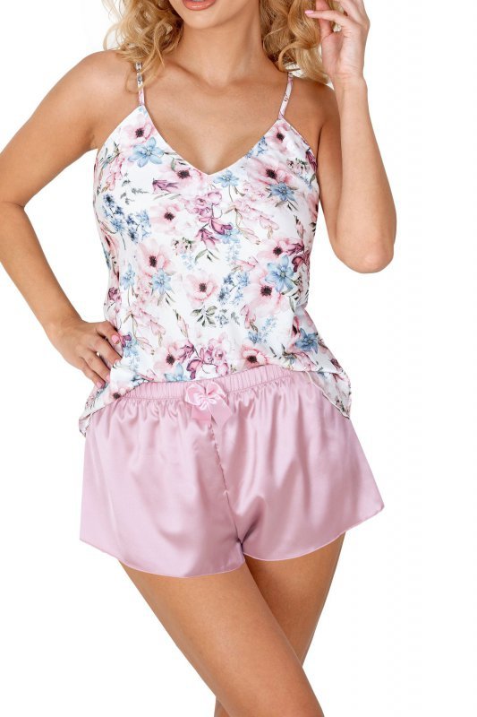 Donna Piżama Rosa 1/2 pudrowy róż