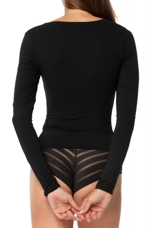 Julimex Koszulka Simple longsleeve czarna