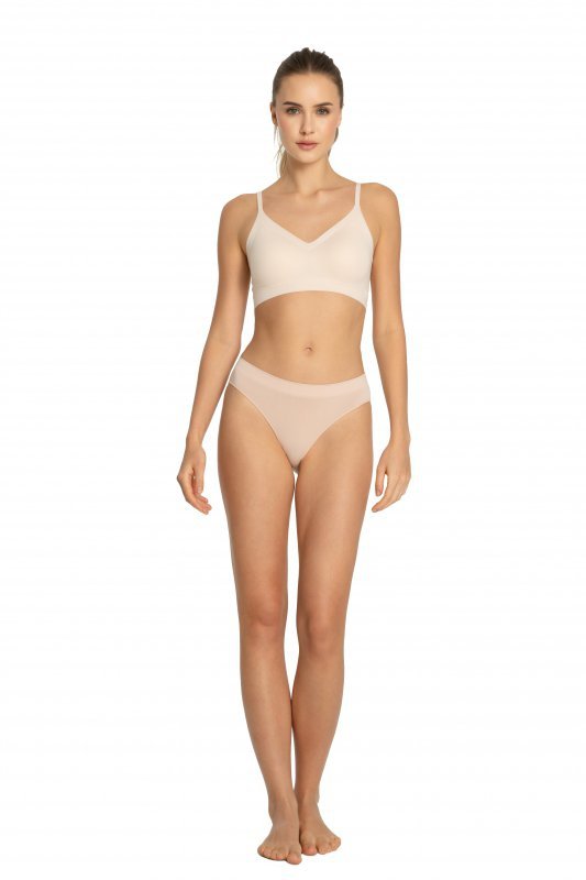 Julimex Top Simple bra beżowy