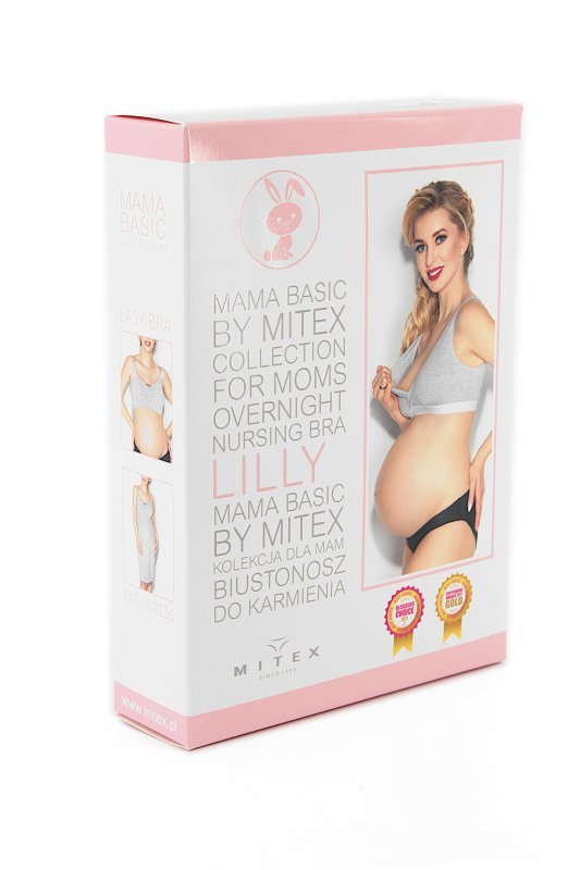 Mitex Biustonosz do karmienia Lilly granatowy