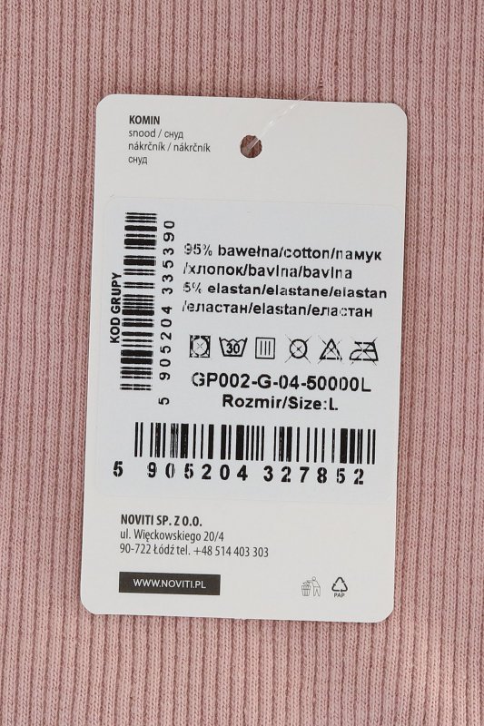 Noviti Komin GP 002 G 03 prążki ciemnobeżowy