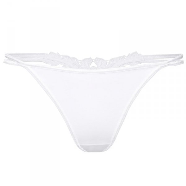 Róża Figi stringi Agnez białe