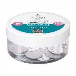 SMART PEDI TAPE LAYER Schleifpads, 50 St, M #180