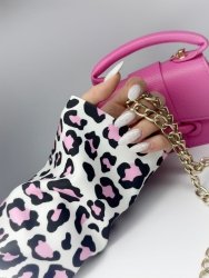 JACKENÄRMEL LEOPHER-baby pink