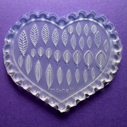 3D-Silikonform – Blattmotiv Nr. 1