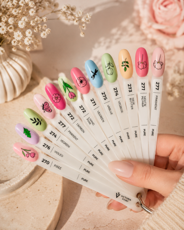 Buch ( Angebot 1 + 1 ) Nail Art Book Spring into Summer + Flowers 192zł