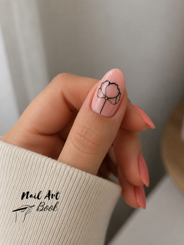 Buch Nail Art Book Flowers 6 Seiten (über 150 Designs) 119 PLN